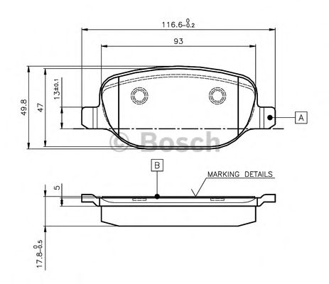 BOSCH 0 986 TB3 128