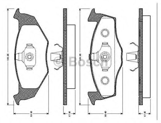 BOSCH 0 986 TB2 036