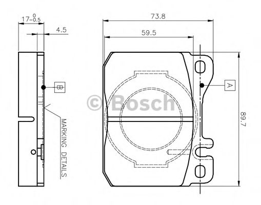 BOSCH 0 986 TB2 051