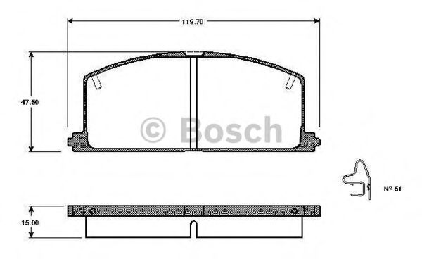 BOSCH 0 986 TB2 086