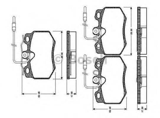 BOSCH 0 986 TB2 088