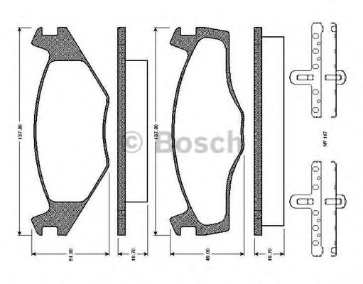 BOSCH 0 986 TB2 090