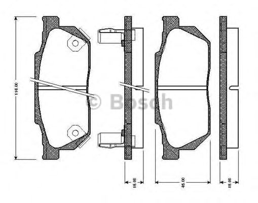 BOSCH 0 986 TB2 103