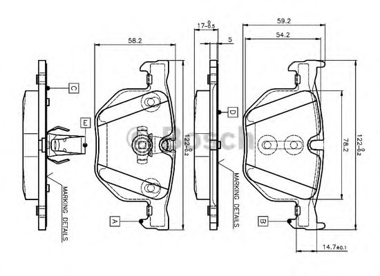 BOSCH 0 986 TB2 207