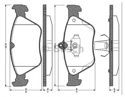 BOSCH 0 986 TB2 256