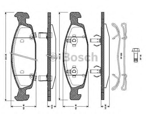 BOSCH 0 986 TB2 365