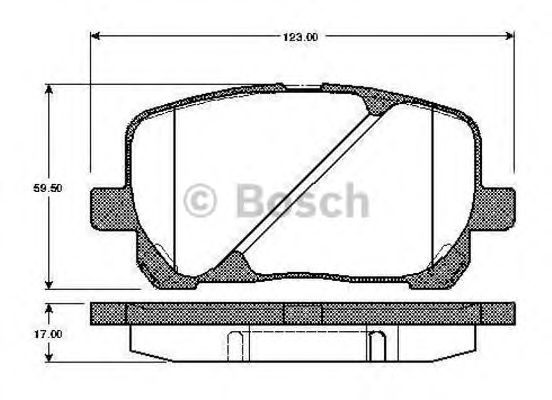 BOSCH 0 986 TB2 430