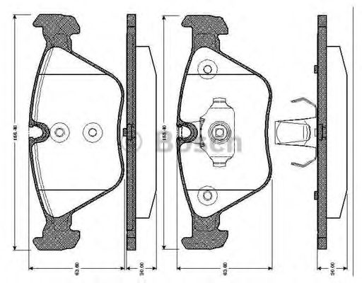 BOSCH 0 986 TB2 435