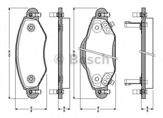 BOSCH 0 986 TB2 443