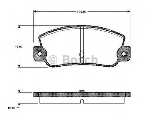 BOSCH 0 986 TB2 481