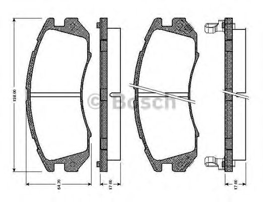 BOSCH 0 986 TB2 548