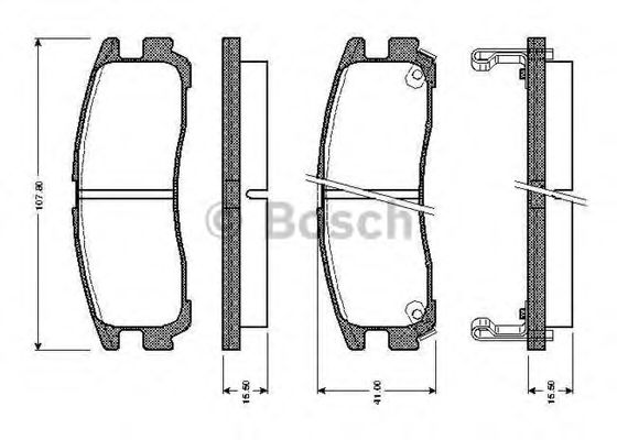 BOSCH 0 986 TB2 615