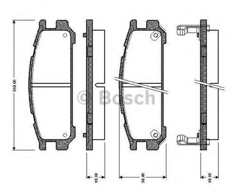 BOSCH 0 986 TB2 645