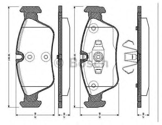 BOSCH 0 986 TB2 668