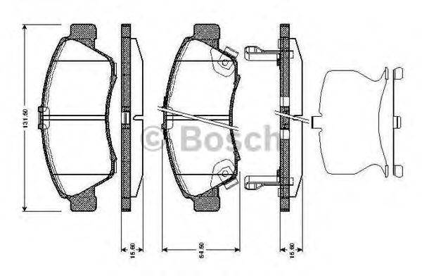 BOSCH 0 986 TB2 686