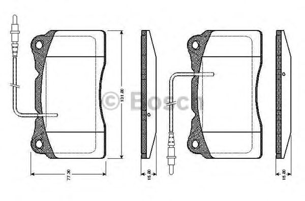 BOSCH 0 986 TB2 771