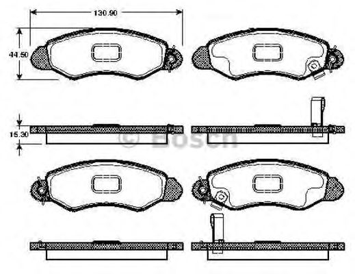 BOSCH 0 986 TB2 785