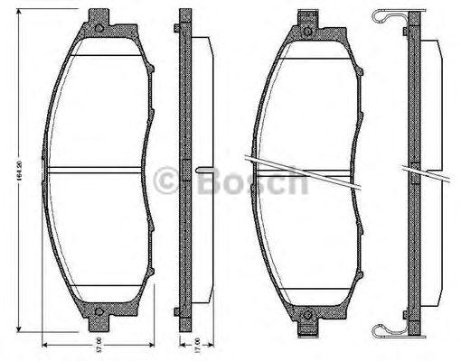 BOSCH 0 986 TB2 805