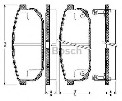 BOSCH 0 986 TB2 861