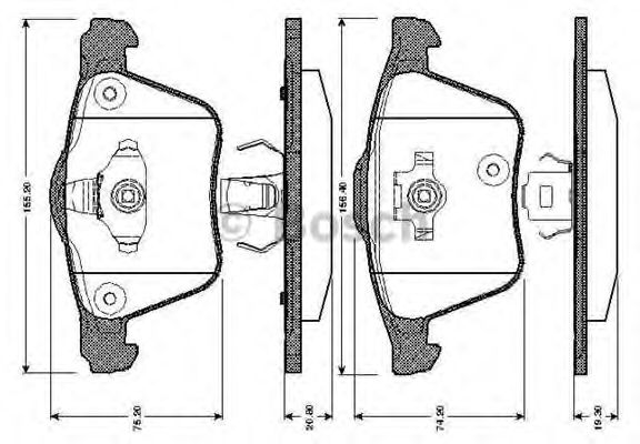 BOSCH 0 986 TB2 862