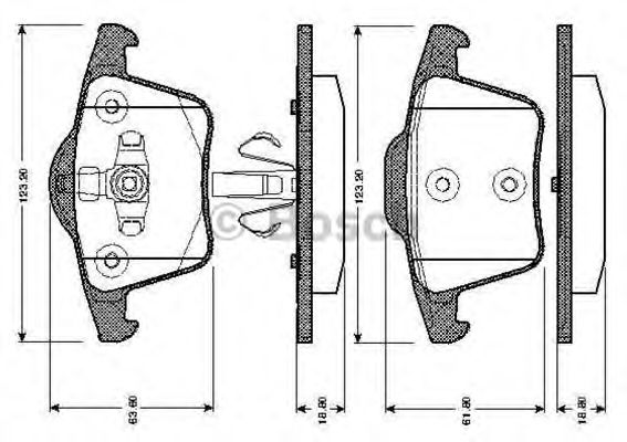 BOSCH 0 986 TB2 863