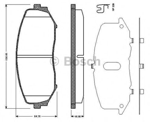 BOSCH 0 986 TB2 941