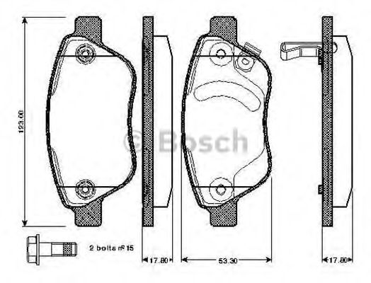 BOSCH 0 986 TB2 960