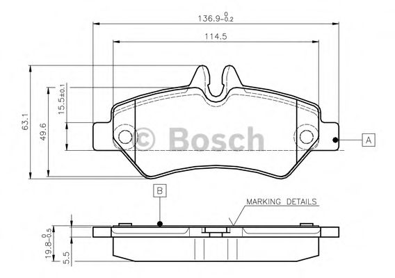 BOSCH 0 986 TB2 981