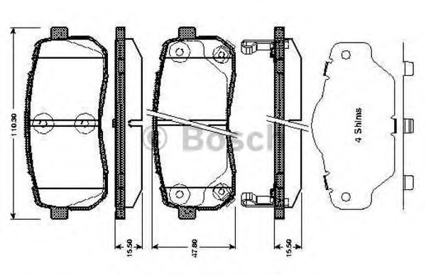 BOSCH 0 986 TB3 012