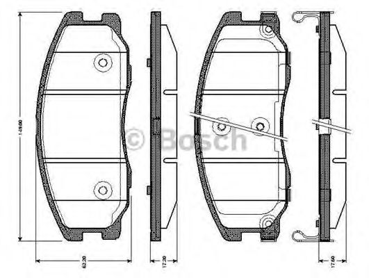 BOSCH 0 986 TB3 017