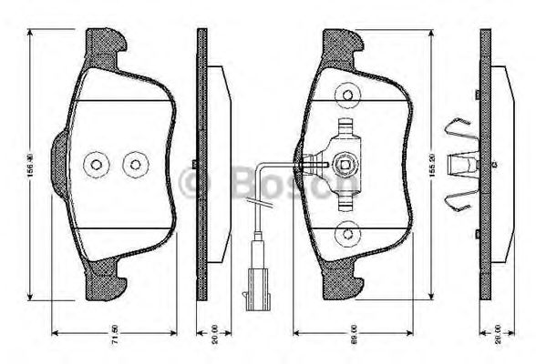 BOSCH 0 986 TB3 031