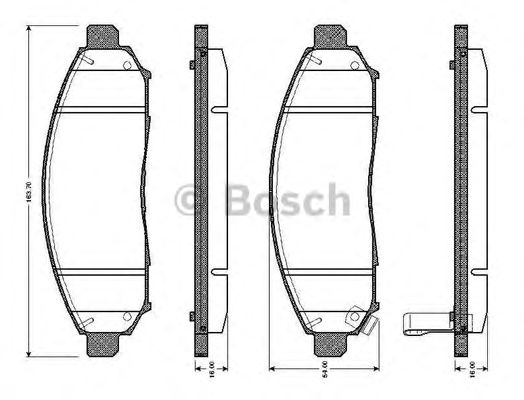 BOSCH 0 986 TB3 054