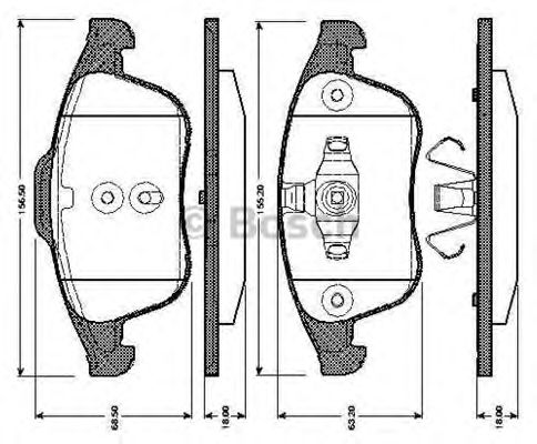 BOSCH 0 986 TB3 064