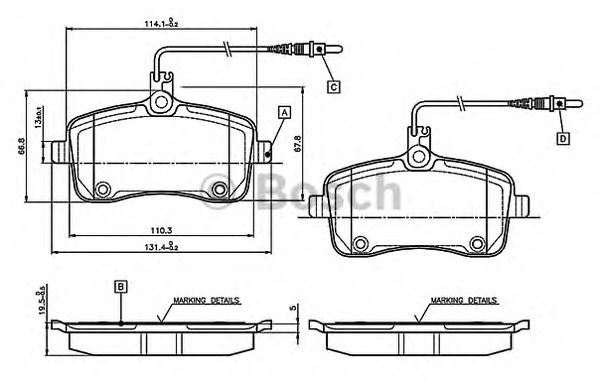 BOSCH 0 986 TB3 076