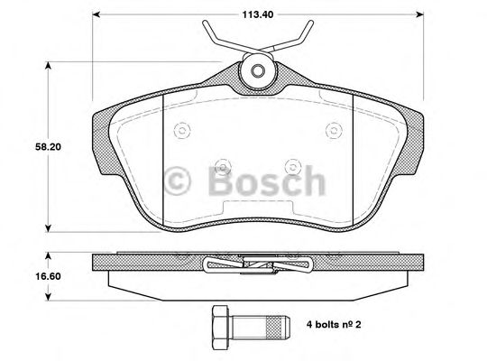 BOSCH 0 986 TB3 084