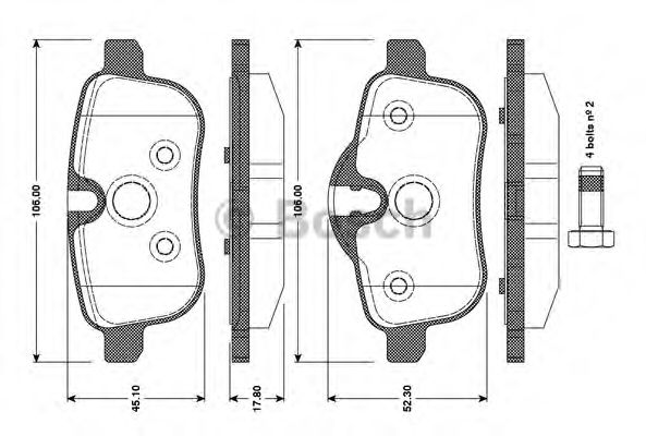 BOSCH 0 986 TB3 100