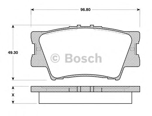 BOSCH 0 986 TB3 118