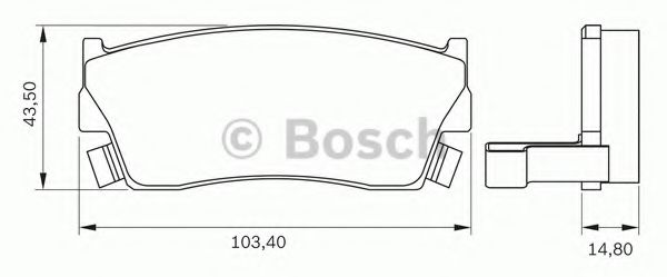 BOSCH 0 986 BB0 089