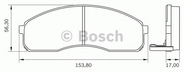 BOSCH 0 986 BB0 116