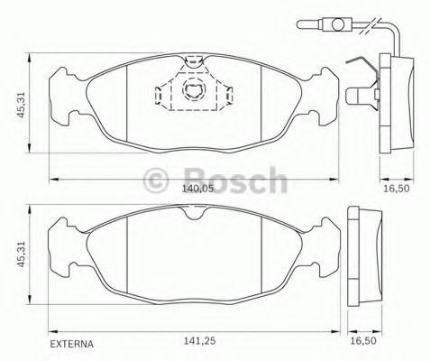 BOSCH 0 986 BB0 146