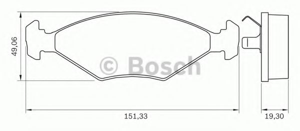 BOSCH 0 986 BB0 259