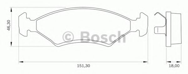 BOSCH 0 986 BB0 264