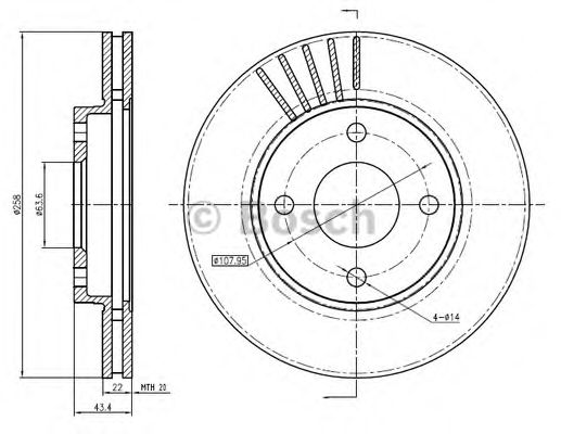 BOSCH 0 986 BB4 295