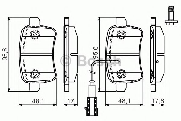 BOSCH 0 986 TB3 180