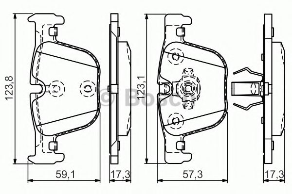 BOSCH 0 986 TB3 182