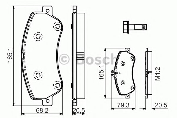 BOSCH 0 986 TB3 193