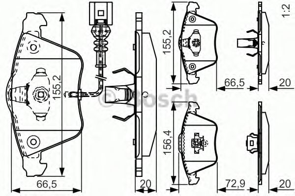 BOSCH 0 986 TB3 196