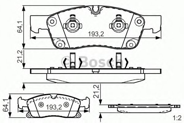 BOSCH 0 986 TB3 215