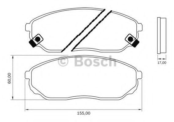 BOSCH 0 986 BB0 593