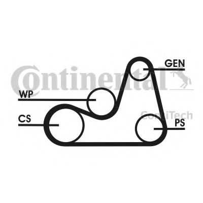 CONTITECH 6PK1138D2